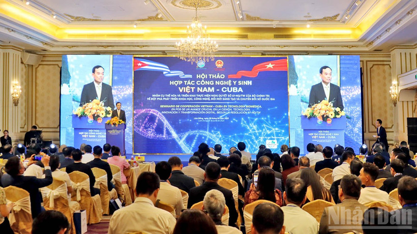 Hợp tác công nghệ y sinh Việt Nam-Cuba phù hợp với tiềm năng và thế mạnh của hai nước Hợp tác công nghệ y sinh Việt Nam-Cuba phù hợp với tiềm năng và thế mạnh của hai nước