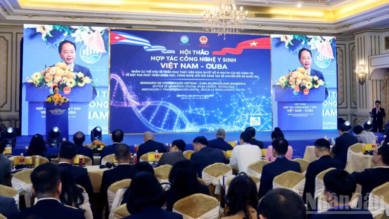 Việt Nam – Cuba hợp tác về công nghệ Y sinh​