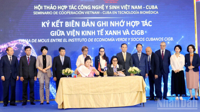 UBND Tỉnh Lâm Đồng và Viện Kinh tế Xanh tổ chức Hội thảo Hợp tác Y sinh Việt – Cuba