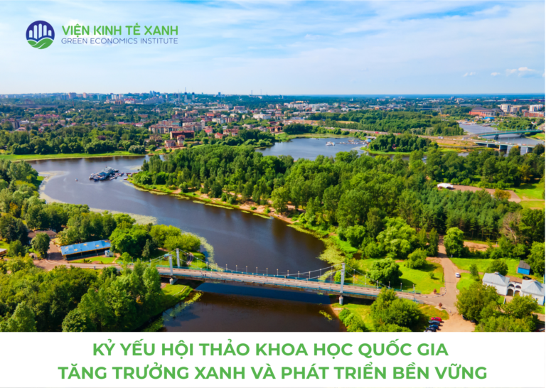 TĂNG TRƯỞNG XANH VÀ PHÁT TRIỂN BỀN VỮNG