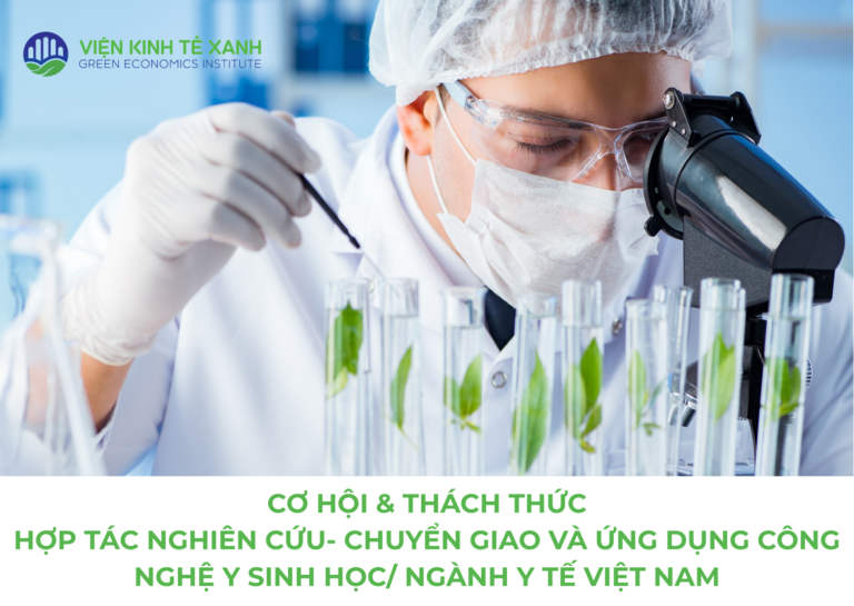 CƠ HỘI & THÁCH THỨC HỢP TÁC NGHIÊN CỨU- CHUYỂN GIAO VÀ ỨNG DỤNG CÔNG NGHỆ Y SINH HỌC/ NGÀNH Y TẾ VIỆT NAM
